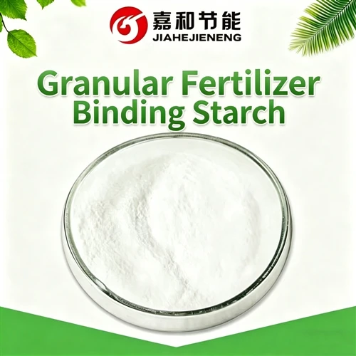 Qual é o estado de formação do amido de ligação de fertilizante granular em contato com a água?